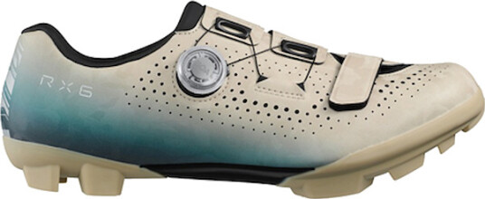 Shimano RX600 gravel sykkelsko beige/blå