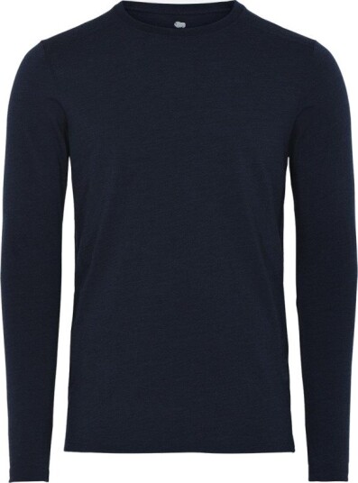 Dovre Langermet t Skjorte Ull Navy