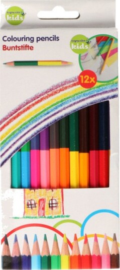 Topwrite Tosidige Fargeblyanter 12 stk