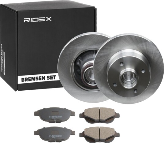Bremseskiver og klosser RIDEX 3405B1506