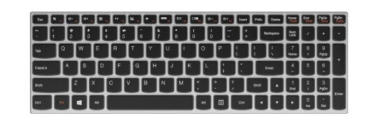 Lenovo 5N20k12950, Tastatur, Lenovo, Ideapad 300-15