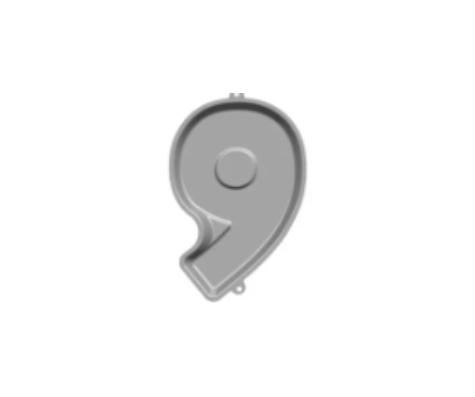 Kakeform Aluminium Tall 9 Kakeform Aluminium Tall 9