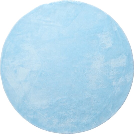 Runde tepper Aranga Super Soft Fur lyseblått Størrelse: Ø 120 cm Runde tepper Aranga Super Soft Fur lyseblått Størrelse: Ø 120 cm