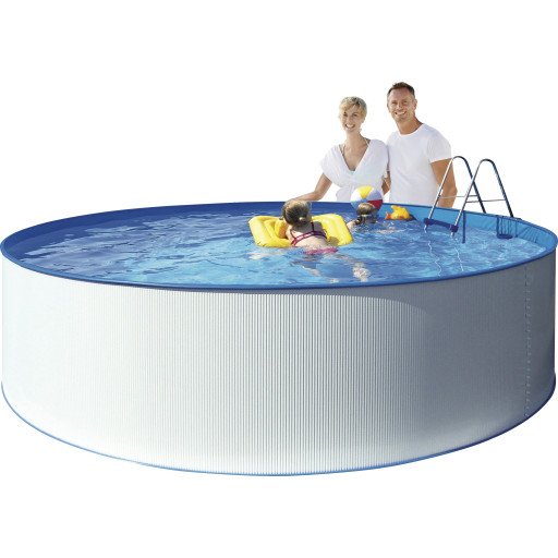 Swim & Fun Kreta Bassengsett 460x90 cm Hvit Swim & Fun Kreta Bassengsett 460x90 cm Hvit