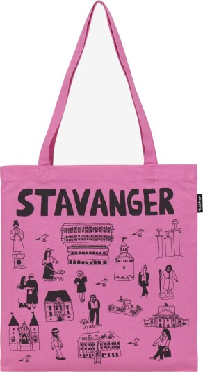 Bokhari Handlenett Anette Moi Stavanger rosa
