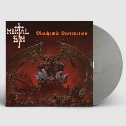 Mortal Sin Mayhemic Destruction LP/Vinyl Mortal Sin Mayhemic Destruction LP/Vinyl