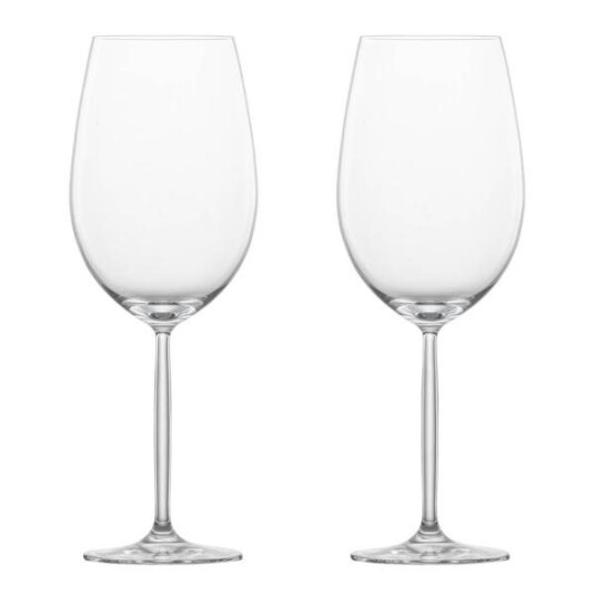 Zwiesel - Diva bordeaux rødvinsglass 2 stk 80 cl klar Zwiesel - Diva bordeaux rødvinsglass 2 stk 80 cl klar