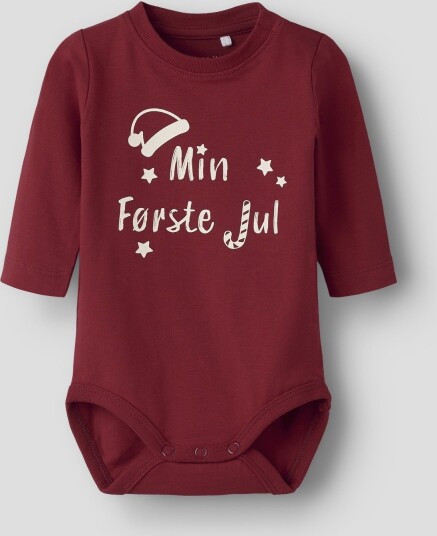 Name It Rajul Long Sleeve Body Rød 56