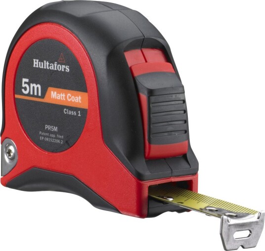 Hultafors Lommemålebånd Klasse I 19 mm × 5 m Gult