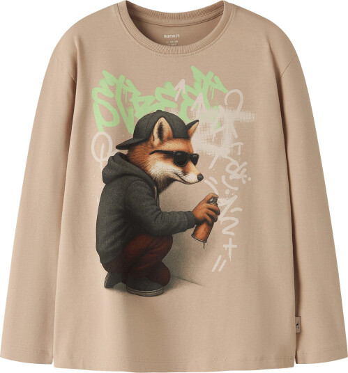 name it Nmmnicky Ls Nreg Top Box - Beige - 98 name it Nmmnicky Ls Nreg Top Box - Beige - 98