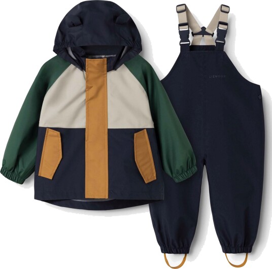 LIEWOOD Manu Regnsett Garden green multi mix 98 LIEWOOD Manu Regnsett Garden green multi mix 98