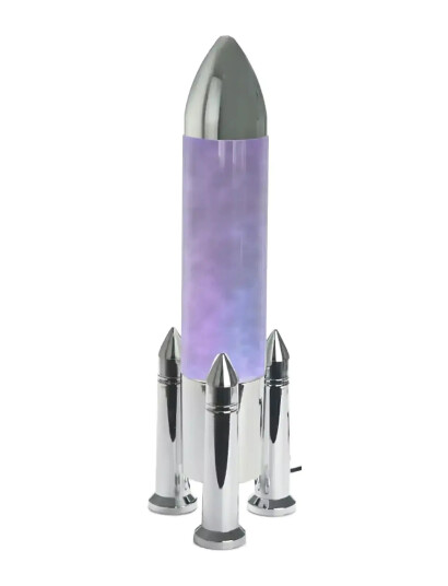Balvi Rocket Sølv Lampe Silver H:45CM Balvi Rocket Sølv Lampe Silver H:45CM