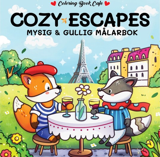 Legind A/S Cozy Escapes Fargeleggingsbok Legind A/S Cozy Escapes Fargeleggingsbok