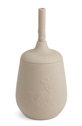 Nuuroo Drikkekopp med sugerør Adita 230ml, Brostein