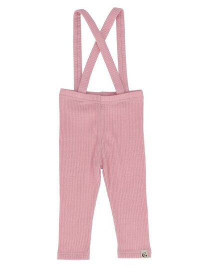 Gullkorn Chalk Baby ull longs - lillarosa - 62