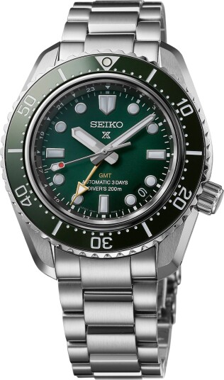 Seiko Herreklokke SPB381J1 Prospex Grønn/Stål Ø42 mm