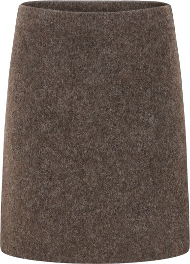Soft Rebels Srcamilla Skirt Knit Brown XL