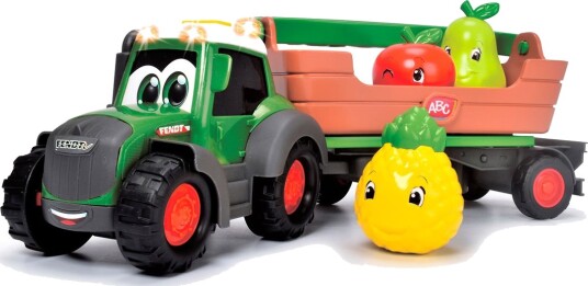 ABC Freddy Fruit Fendt Traktor Med Tilhenger 12 Mnd+ ABC Freddy Fruit Fendt Traktor Med Tilhenger 12 Mnd+