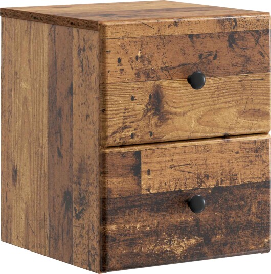 Vegghengt Nattbord Gammelt tre 34,5 x 33 x 40 cm Konstruert tre