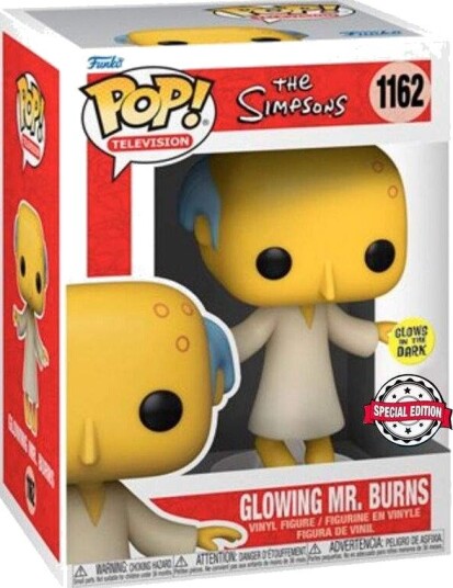 Northix POP-figur Simpsons Glowing Mr. Burns Eksklusiv