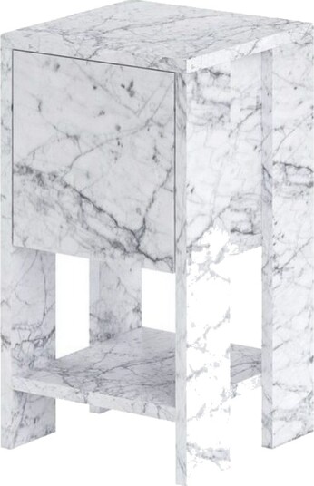 Nattbord Haelyn Carrara Marmor - Carrara Marmor