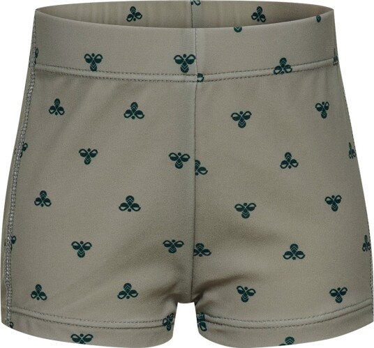 Hummel Hmlmini Bee Aop Swim Shorts Khaki green 74 Hummel Hmlmini Bee Aop Swim Shorts Khaki green 74