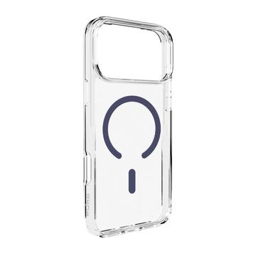 Puro Lite Mag Hybrid Deksel for iPhone 17 Pro - Blå/Gjennomsiktig