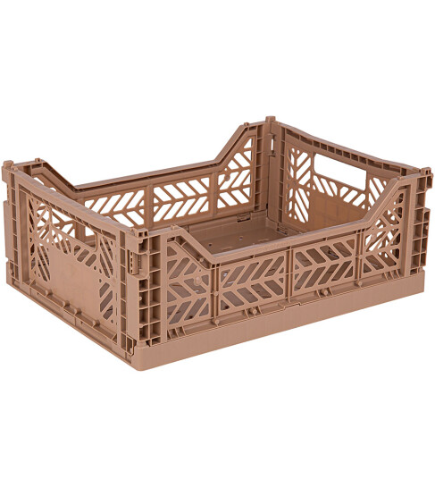 Aykasa Midi Folding Box Warm Taupe