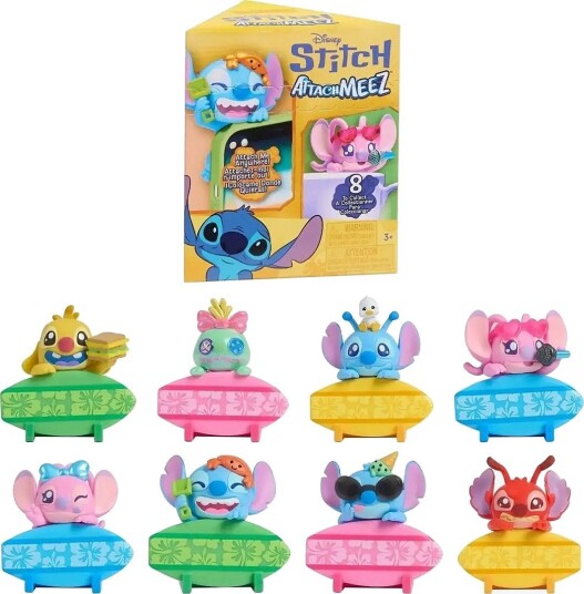 MAKI Disney Stitch Attachmeez Asst. - MULTI - One Size