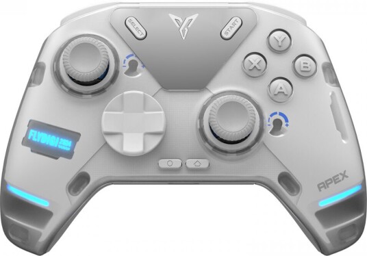 Flydigi Apex 4 He Trådløs Kontroller Hvit Flydigi Apex 4 He Trådløs Kontroller Hvit