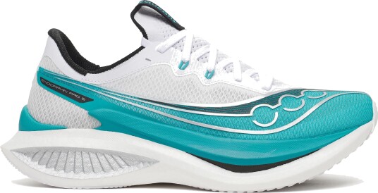 Saucony Men"s Endorphin Pro 5 White/tranquil 40 Saucony Men"s Endorphin Pro 5 White/tranquil 40