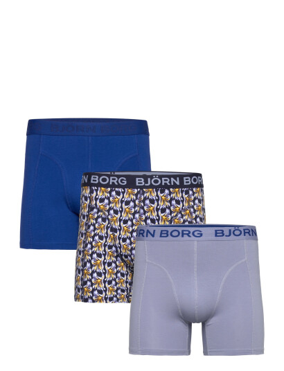 Björn Borg Cotton Stretch Boxer 3P - Multi/patterned - XXL