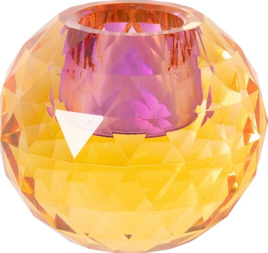 C"est Bon | Crystal Holder Yellow Ombre 4,5Xø6 Cm | 6X4.5CM