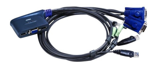 Aten Cs62u - Kvm / Lydsvitsj - 2 X Kvm/Lyd - 1 Lokalbruker - Stasjonær