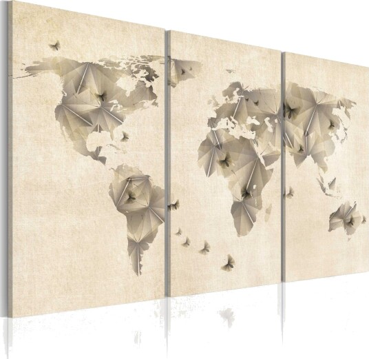 Bilde Atlas of butterflies 90x60 Artgeist sp. z o. o.