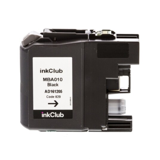 inkClub MBA010 Blekkpatron svart