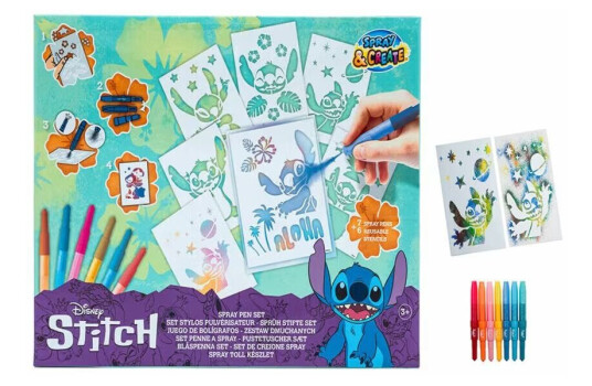 Luftbørstesett Stitch Luftbørstesett Stitch