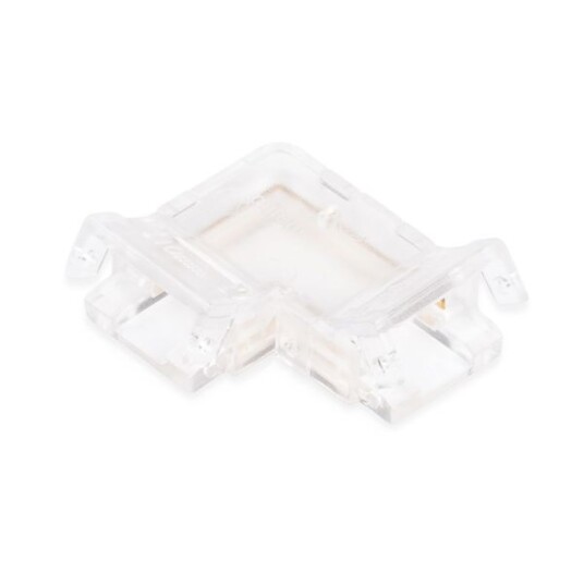 Skjøtekontakt for LED stripe AGGE L type Connector For ensfargede 10 mm striper