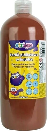 Strigo Fargeplakat I Flaske Strigo, 1000 Ml Brun