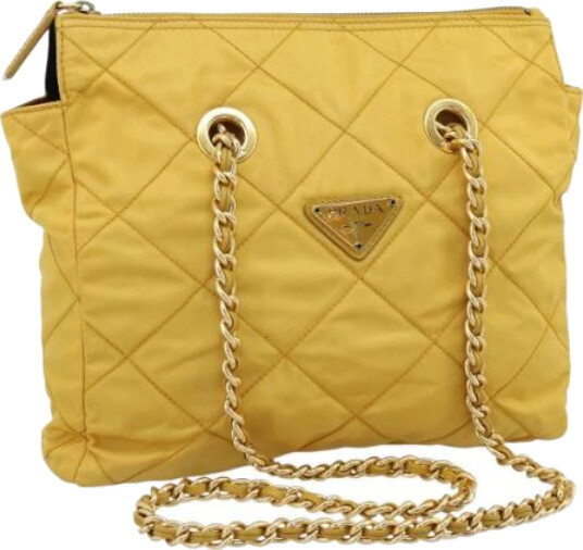 Prada Vintage Dame Gul Prada Vintage Dame Gul