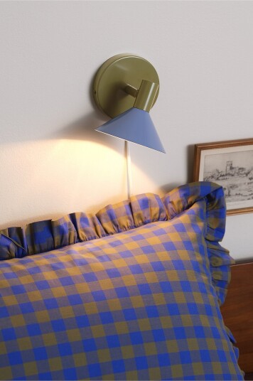 Jotex MOXY vegglampe Grønn/blå Kjøp Vegglamper hos Jotex