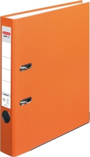 Herlitz Max.File A4 Oppbevaring Polypropylen Pp Oransje Jekk 1 Stykker