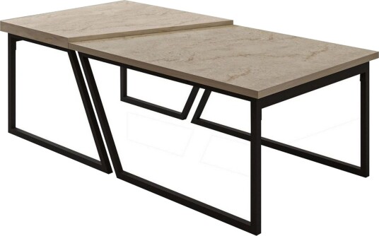 Bulskoll Stuebord 120 cm - Travertin