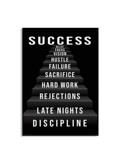 Success Inspirerende Veggplakat
