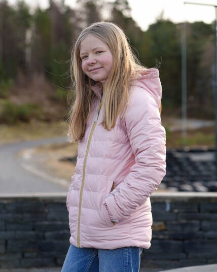 Kattnakken   Regnboblejakke Dis Jr Lotus   134 140