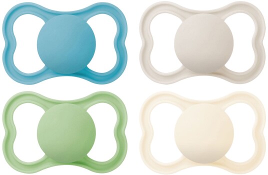 MAM Air Silikon Smokker 16-36m 4-Pack Blå/Nøytral