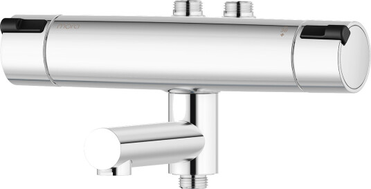 Mora MMIX II 334005 Badekarsbatteri 40 c/c, krom Innløp opp, Baderom