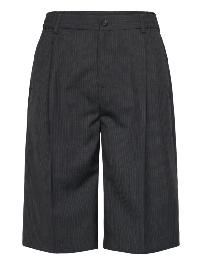 Rue de Tokyo Poll Wool Pinstripe - Black - S Rue de Tokyo Poll Wool Pinstripe - Black - S
