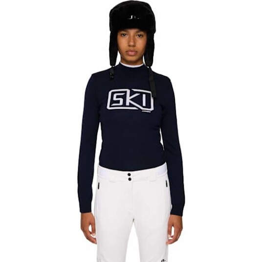 J.Lindeberg Miracle Knitted Sweater Dame Jl Navy S