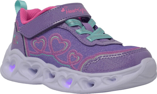 Skechers Heart Lights Bubble Love Purple 25